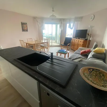 T3 - 4 Personnes - Face Ocean - Thalasso דירה *