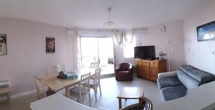 T3 - 4 Personnes - Face Ocean - Thalasso Apartman Pornichet